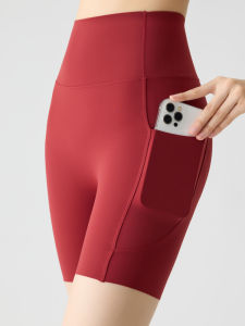 High Waist Three-Inch Bicycle Riding Pants Women Summer Thin Shorts Base Layer Bottoming Shorts Tummy Control Butt Lifting Fitness Shark