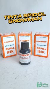Isi / Refil Tinta Spidol White Board Snowman WBI-20 Refill Whiteboard Ink