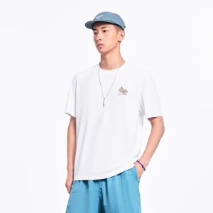 Erke | Summer Antimicrobial Sports Leisure Half-sleeve T-shirt