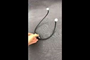 Đèn led đọc sách đeo cổ chạy pin sạc có điều chỉnh độ sáng (Loại tốt) chống cận