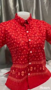 เสื้อเชิ้ต อัดกาว ลายวิมานเมฆ 🪐 เนื้อผ้าคอตตอลอย่างดี สีไม่ตก By.Missvaraaa