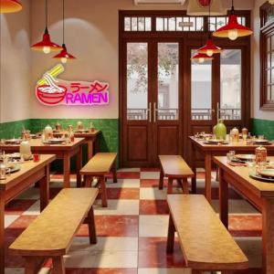 Ramen Neon Sign For Wall DecorLight Up Sign For KitchenHome BarMan CaveGifts For PartyChristmas BirthdayNoodle Restaurant