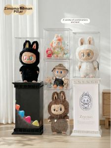 AMU·PIGGY | Magnetic Opening Acrylic Transparent Dustproof Display Cabinet