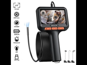 T42 Industrial 8mm 4.3Inch Handheld Inspection Endoscope Camera - 5m