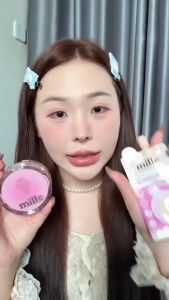 MILLE PERFECT MATTE LONG WEAR CUSHION SPF50PA+++ ( แบบซอง ) คุชชั่นเบลอผิวสูตรกันน้ำ กันเหงื่อ