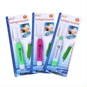 (1 LUSIN) Korek Kuping LED / Flashlight Earpick Pembersih Telinga
