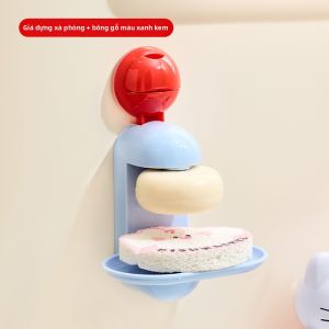 noooth | Kệ Đựng Xà Phòng Hút Từ Không Cần Khoan Có Thiết Kế Thoát Nước Và Miếng Xốp