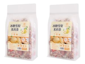 【🇸🇬 SG Seller】250g/25Packs Health Rock Sugar Snow Pear Jasmine Tea 冰糖雪梨茉莉茶 Fruit Tea Cough Tea Cold Brew Tea 水果茶 冷泡茶 止渴润肺茶
