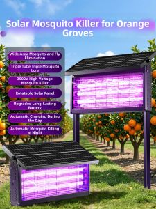 QIR | Solar Powered Strong Mosquito Killer Lamp
