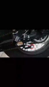 Motorcycle Adjuster Chain ปรับตัวปรับความตึงโซ่ ตัวปรับความตึงโซ่รถจักรยานยนต์ ตัวดันโซ่ประคอง โซ่วิบากสลักเกลียวลูกกลิ้งชิ้น ส่วนรถจักรยานยนต