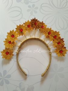 Bando Adat Jawa Anak dan Dewasa / Mahkota karnaval dan tari / mahkota cantik / bando adat cantik best seller