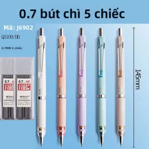 M&G | Bộ Bút Chì Tự Động M&G 0.5/0.7mm HB Kèm Ruột Chì Thay Thế Dùng Để Vẽ Phác Thảo Học Tập Cho Học Sinh Văn Phòng Phẩm Dễ Thương Bút Chì Cơ