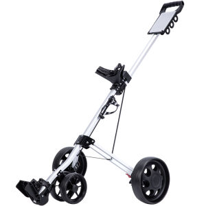 PGM GOLF | Four-Wheel Foldable Lightweight Golf Trolley