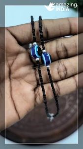 Silver Glossy Black Beads Indian Anklet For Women| Indian Kolusu Anklets Adjustable Upto 10Inch Gelang Kaki