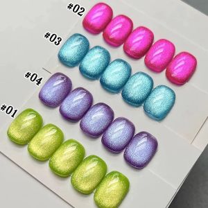 1-18pcs WS เมลเบิร์น CAT EYE GEL เล็บแม่เหล็กสูง-ยาวนาน UV LED Soak Off เล็บ Art Glitter เจลเล็บอุปกรณ์