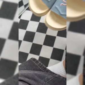 E13 - Dép ELements Denim Bow họa tiết túi nơ - (Slipper) Dép Elements vải jean thêu nơ - Elements
