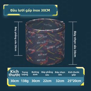 jiadiaoni | Bộ Mạng Đánh Cá Gấp Được Chống Móc