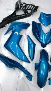 YAMAHA SNIPER 155R V3 CYAN BLUE SPARE PARTS FAIRINGS FENDER COVER PANEL