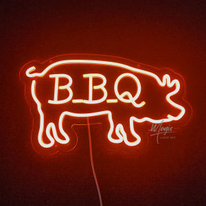 BBQ Neon Signs for Wall Decor Barbecue Neon LightsLed Sign for Barbecue Neon Light Signs for BBQ Shop Restaurant Beer Bar Pub