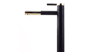 Vòi lavabo KOREA nóng lạnh sang trọng Inox 304 sơn tĩnh điện cao 30cm  vòi xoay 360 độ - Hàng cao cấp bảo hành 5 năm