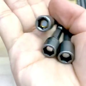 Kunci Mata Shock Baut Roofing Magnet 8mm x 48mm Magnetic Nut Setters