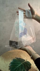 (50 LEMBAR) KANTONG PLASTIK SINGKONG RAMAH LINGKUNGAN PLASTIK SINGKONG TELOBAG ECOBAG MUDAH TERURAI (BERBAGAI MACAM UKURAN)