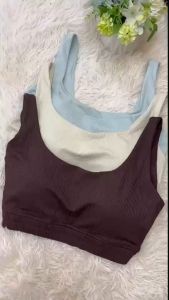 ArayaLady เสื้อบราโยคะ สปอร์ตบราออกกำลังกาย หลังยูทรงสวย ผ้าแบบใหม่ใส่สบาย AB-JYTN020