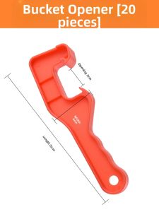 DULAN | Thickened Plastic Lid Opener Paint and Barrel Accessory
