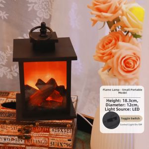YOULIMEIJIA | Flame Simulation Vintage Decoration Table Lamp