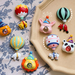 Nhãn Dán Tủ Lạnh Hình Bong Bóng Động Vật Dễ Thương Sáng Tạo Cổ Điển Từ Trung Quốc Đại Lục Trang Trí Từ Tính 3D Hình Bong Bóng