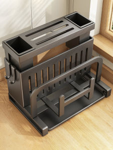 Wall-mounted Knife Rack Storage Shelf Kitchen Organizer