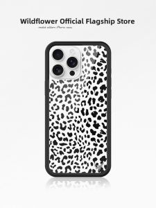 Wildflower | Customizable Snow Leopard Full Protection Hard Shell Case Silicone Shockproof