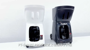 PUSUN PT-smart Pro Tennis ball machine Auto Ball Server tennis trainer Professional Tennis training with App+Remote Control