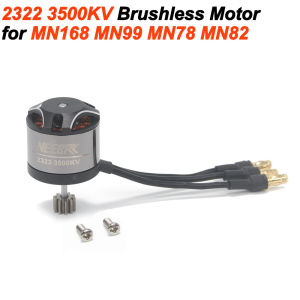 NEEBRC 2322 2600KV 3500KV Motor AM32 45A Brushless ESC SM3.0 Plug for 1/12 RC Car Crawler MN99 MN168 MN78 MN82 Upgrade Power Kit