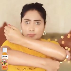 OUHOE Orange Peel Body Lotion Gentle 100ml Exfoliation Lightens Dark Spots Whitens Skin Moisturizes