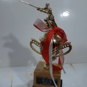 Cúp giải thưởng lưu niệm Nhật bản trang trí decor sưu tầm second hand