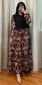 Dress knit mix rayon premium