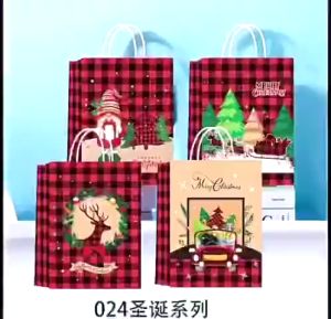 Túi đựng quà Noel túi giấy đựng quà đủ kích cỡ túi giấy có quai dễ thương đựng quà giáng sinh - Life Style 4U