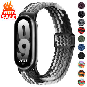 Braided Loop Strap for Xiaomi Mi Band 10 9 8 Accessories Replacement Correa for Xiaomi Smart Band 10 9 8 NFC Magnetic Bracelet