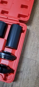 [Electsales]10pcs Ball Joint Remover Tool Kit Ball Joint Press Kit Ball Joint Separator Tool for Most 2WD/4WD Cars and Light Trucks