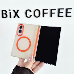 For Magsafe Magnetic Case For Samsung Galaxy S26 Ultra S25 Edge S24 Plus S23 FE A37 A57 A52 A15 A55 A54 A25 Lens Bracket Cover