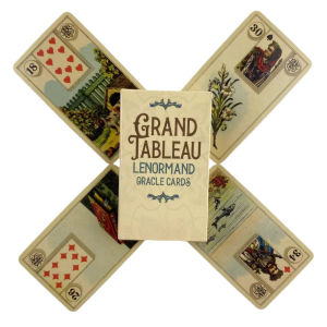 36 Full-Color ArtGame Card Divination Tarot Tableau Grand Tableau Lenormand Cloth Grand Tableau Leno
