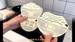 Washable Rice Machine Vegetable Washing Fruit Basin Drainage Basket Rice Sieve Rice Basin Cup Bowl Colander Measuring Cup Filter