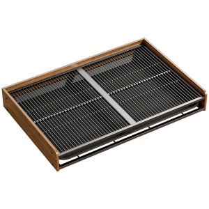 Wooden Dog Pee Tray Heavy Duty 250lbs Drawer Type Dog Toilet for Large Medium Dogs