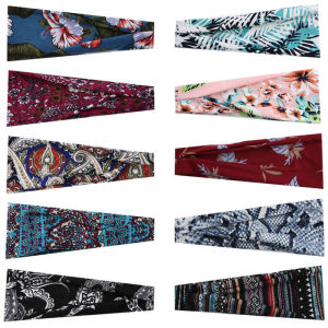 Bohemian Fashion Print Sport Hairband: A Fresh New Style
