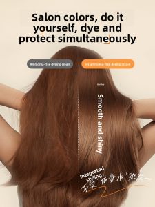 H5 Hair Dye Paste Professional Plant-Based Home Use Hair Coloring for Men And Women Sea King Red Berries And Strawberries