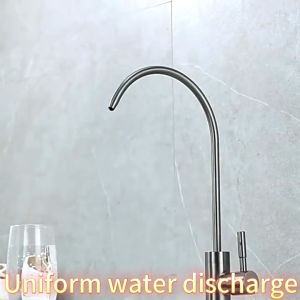 HW051- (PURIFIER FAUCET) Stainless Steel Kitchen Water Faucet Chrome Plated 1/4 Inch Connect Reverse Osmosis Faucet For Drinking Water Purifier