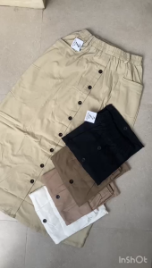 Rok Panjang Jumbo Soft Jeans Stretch Melar BB 50 - BB 165 kg Rok Kerja High Waist Elegan Cocok Hijab