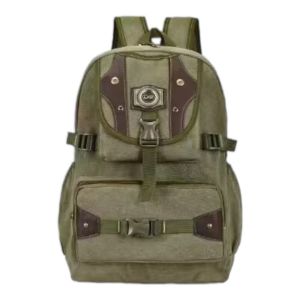 TAS RANSEL KANVAS 18 In IMPORT TAS BACKPACK CASUAL PREMIUM