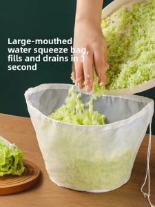 CHUSHE | Water Squeezing and Filtering Bag for Vegetable Filling